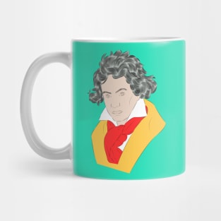 Ludwig Van Beethoven - portrait Mug